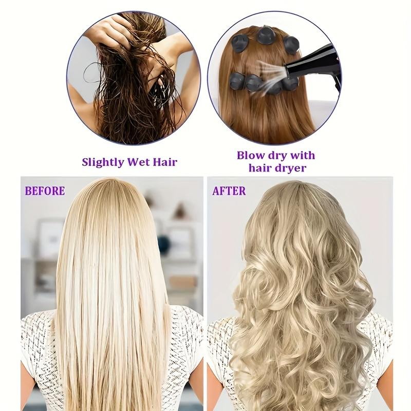 10/20PCS Mushroom Bell Curler Sleeping Curl Perm Free Curl Artifact Heatless Hair Roller Curler