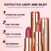 8 Farben Matter Lippenstift Langhaltend Wasserdicht Lippenstift Wischfest Klassisch Hochpigmentiert Samtiges Finish Lip Tint Make-up