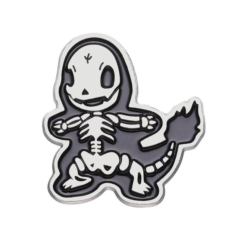 

Мультяшные стильные броши из сплава с причудливыми скелетами и привидениями для всех возрастов XZ9197