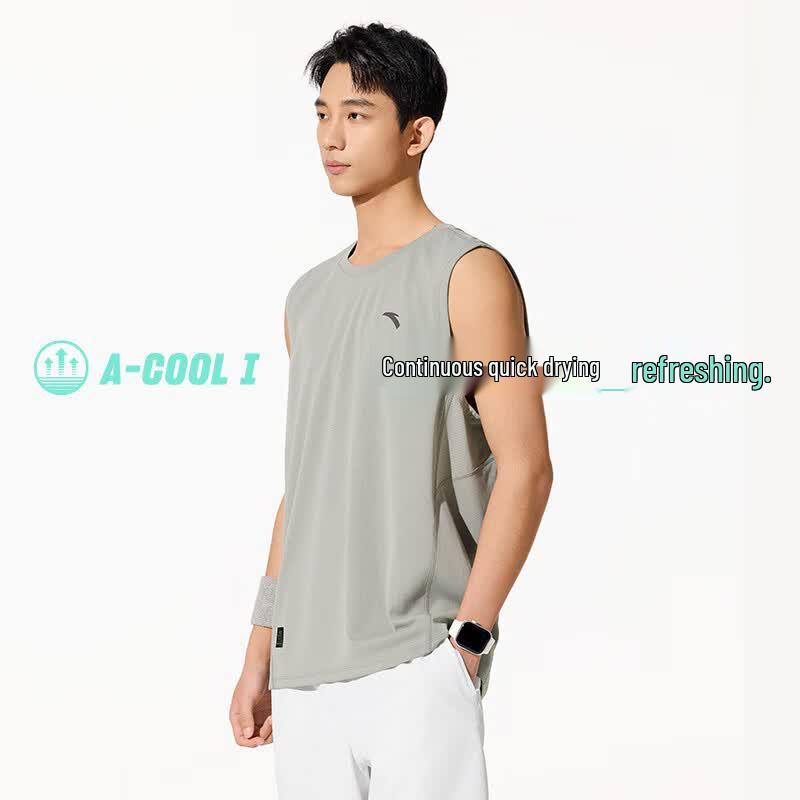 Anta Men s Summer Quick-Dry Sleeveless Training Top 165/S