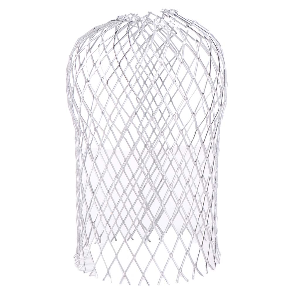 4pcs Expand Aluminum Gutter Filter Silver Foldable Screen Anti-Blocking Filter Mesh Rustproof Eaves Roof Drainage Pipe