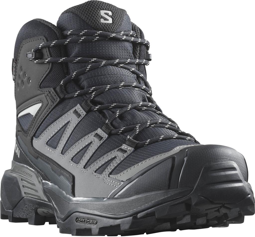 Обувь для треккинга Salomon X Ultra 360 Mid GTX black/magnet/pewter