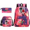 Cr7 Youth Fashion Children'S Student Schoolbag 3-Piece Set