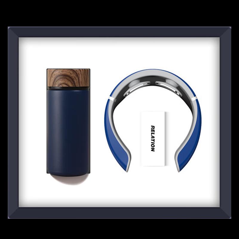 Smart Insulated Cup & Neck Massager Gift Set