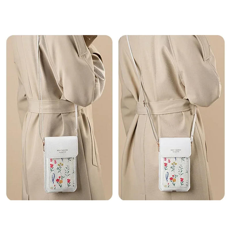 1 Pc Touchscreen Phone Bag For Women Crossbody Bag For Girls Cute And Fashionable Key Phone Small Shoulder Bag