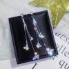 Modische Zirkonia Schmetterling Quaste Ohrringe Fee Kristall Strassstein Anhänger Ohrringe Party Schmuck Geschenk