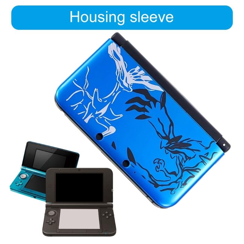 Full Housing Protective Case with Button Replacement Kit Portable Suitable For 3DS XL Video Game Consoles Unisex