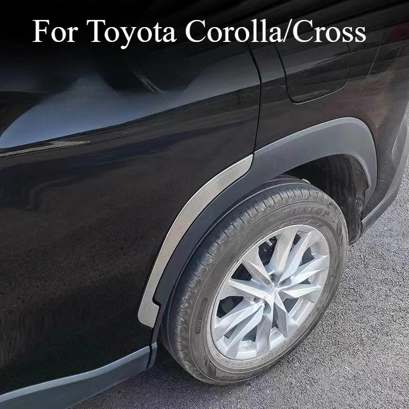Για Toyota Corolla/Cross Διακοσμητικό Φρυδι Τροποποιημένο Ειδικό Ανοξείδωτο Ατσάλι Αντοχή σε Πρόσκρουση Πόρτας Σώματος Αξεσουάρ Αυτοκινήτων
