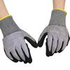 HPPE Nitrile Coated ANSI A6 Cut-Resistant Gloves  Anti-Cut Safety Gloves for Construction Sports Skiing Outdoor Activities