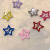 Metal Hairpin Five-pointed Star Hair Clip Girl Barrettes Children Side Clip
