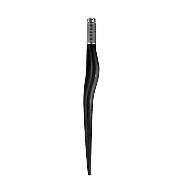 1Pcs Microblading Tebori Pen Pcd Microblade Needle Holder Eyebrow Permanent Makeup Manual Tattoo Pen чёрный