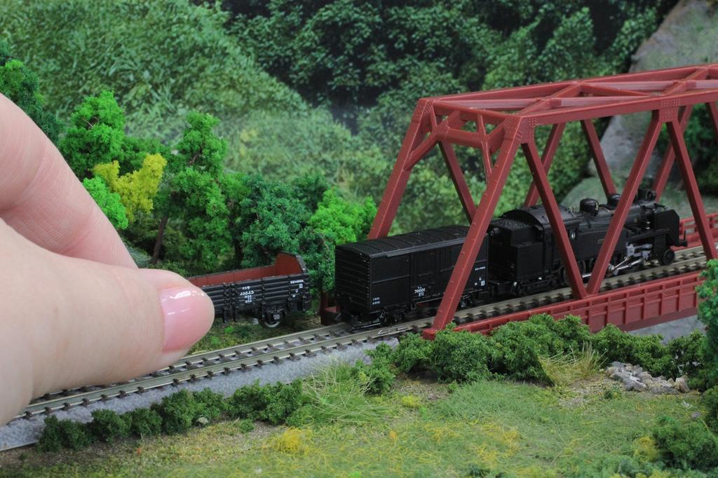 Rokuhan Z gauge T025-4 JNR Tora 45000 type freight car C set