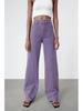 European & American French Design Women's High-Waisted Colored Straight-Leg Jeans - Versatile, Casual, Elegant