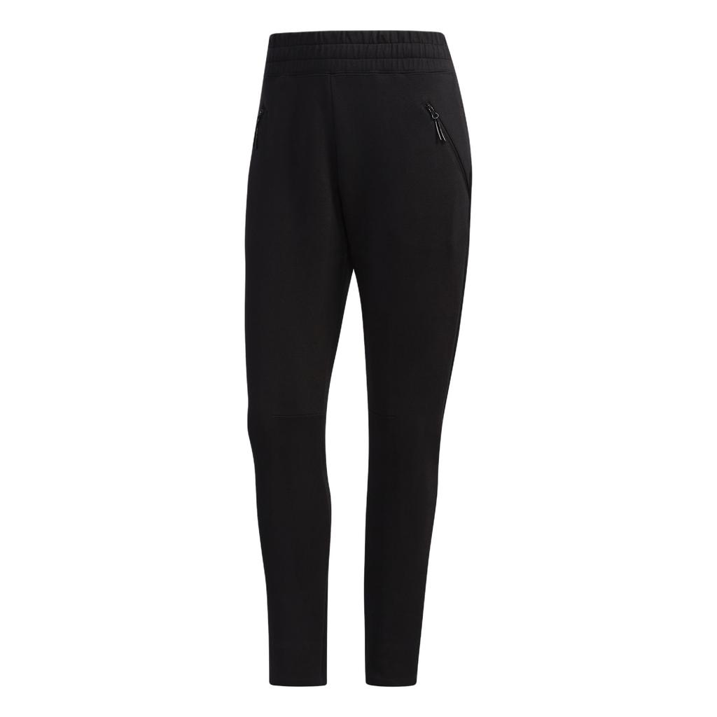 Adidas Sports Lifestyle Series Training Moisture-Wicking Casual Knit Pants Women Pants Black FK3528