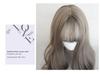 Women's Long Curly Hair Wig - Japanese & Korean Style, Realistic & Natural Look, Fluffy Face-Slimming Big Wave, Synthetic Fiber Cap