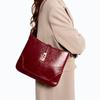Red Large Capacity Shoulder Big Bag Women'S High-End Sense Retro Tote Medieval Bride Wedding Bag Women'S Bag