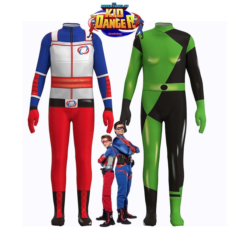 Authentic Henry Danger Cosplay Costume Jumpsuit For Kids And Adults Perfect For Halloween And Comic Con!