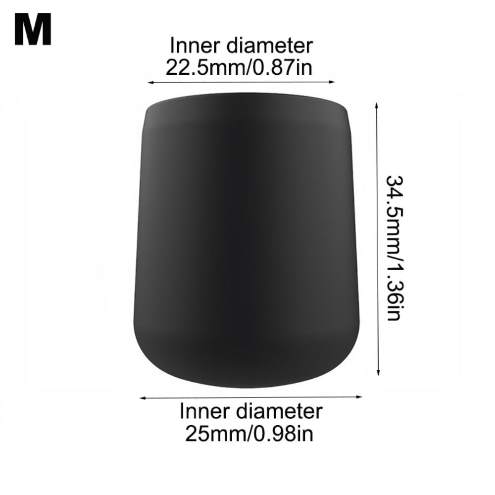 Multiple Colors Fishing Rod End Cap Silicone Rod Bottom Protector New Back Block