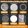 DIY Badge Sheets Button Blanks For Craft Fairs Customizable Badge Making Tools Button Maker Supplies Consistent Thickness