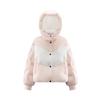 Ailolaiyi Women's Short Puffy Hooded Down Jacket