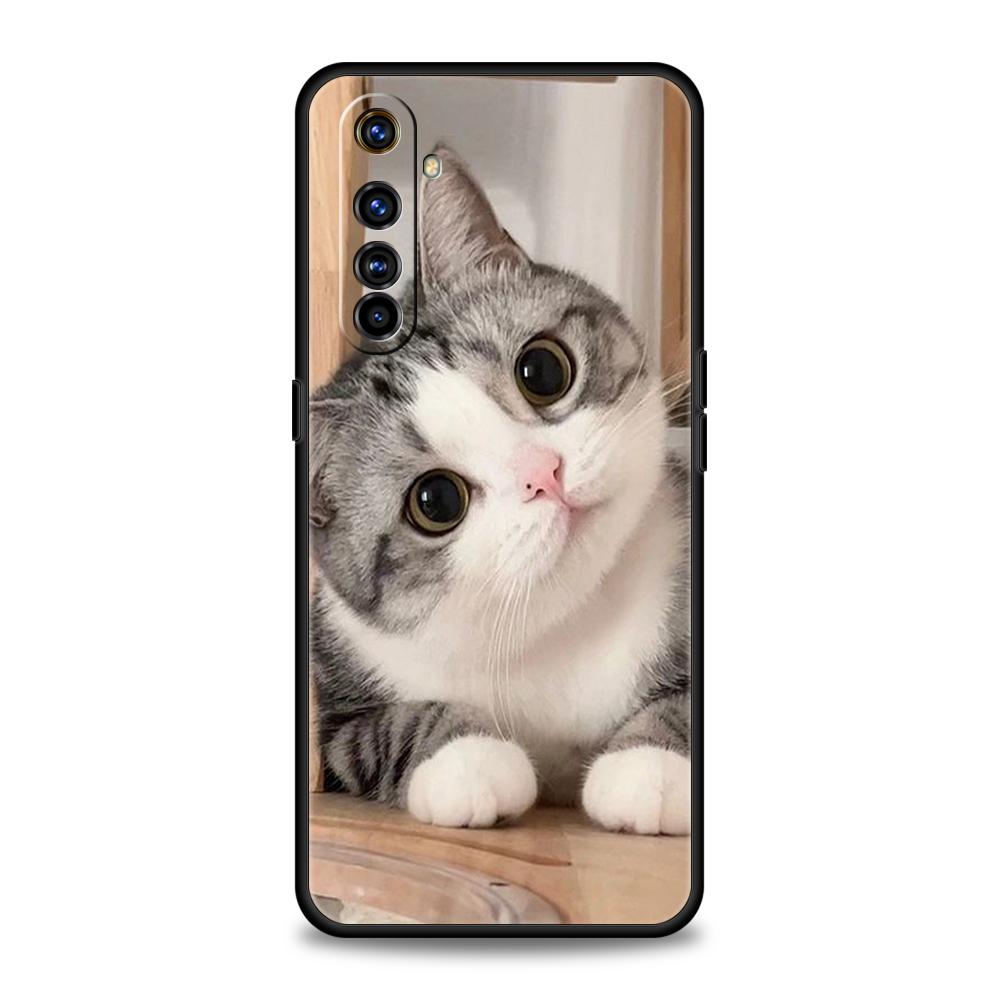 Kawaii Liebeskatze Handyhülle Für Realme 13 12 11 10 9 8 5G 7 C25 C35 GT5 GT3 GT2 Pro Plus Für Realme GT Neo 2 3 3T 5 Hülle