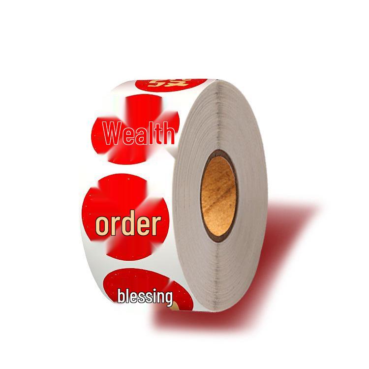 2025 Year of the Snake Fu and Blessings Festive Red Stickers for New Year and Spring Festival Decorations