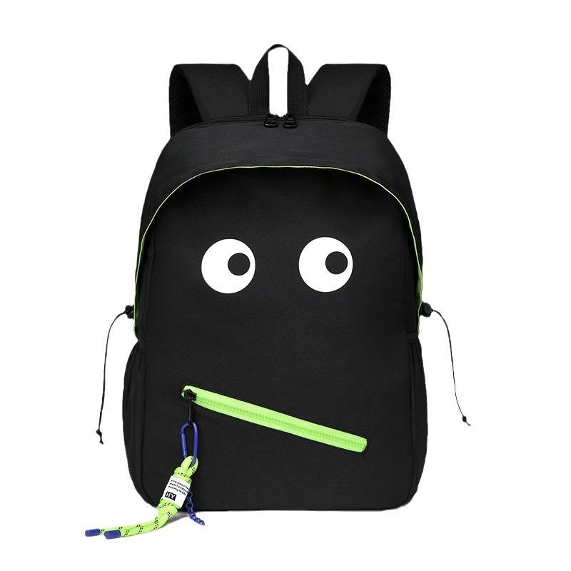 Zaino per la scuola zaino per nuovo studente versione coreana personalizzato piccolo mostro zaino per scuola media zaino per computer di grande capacità
