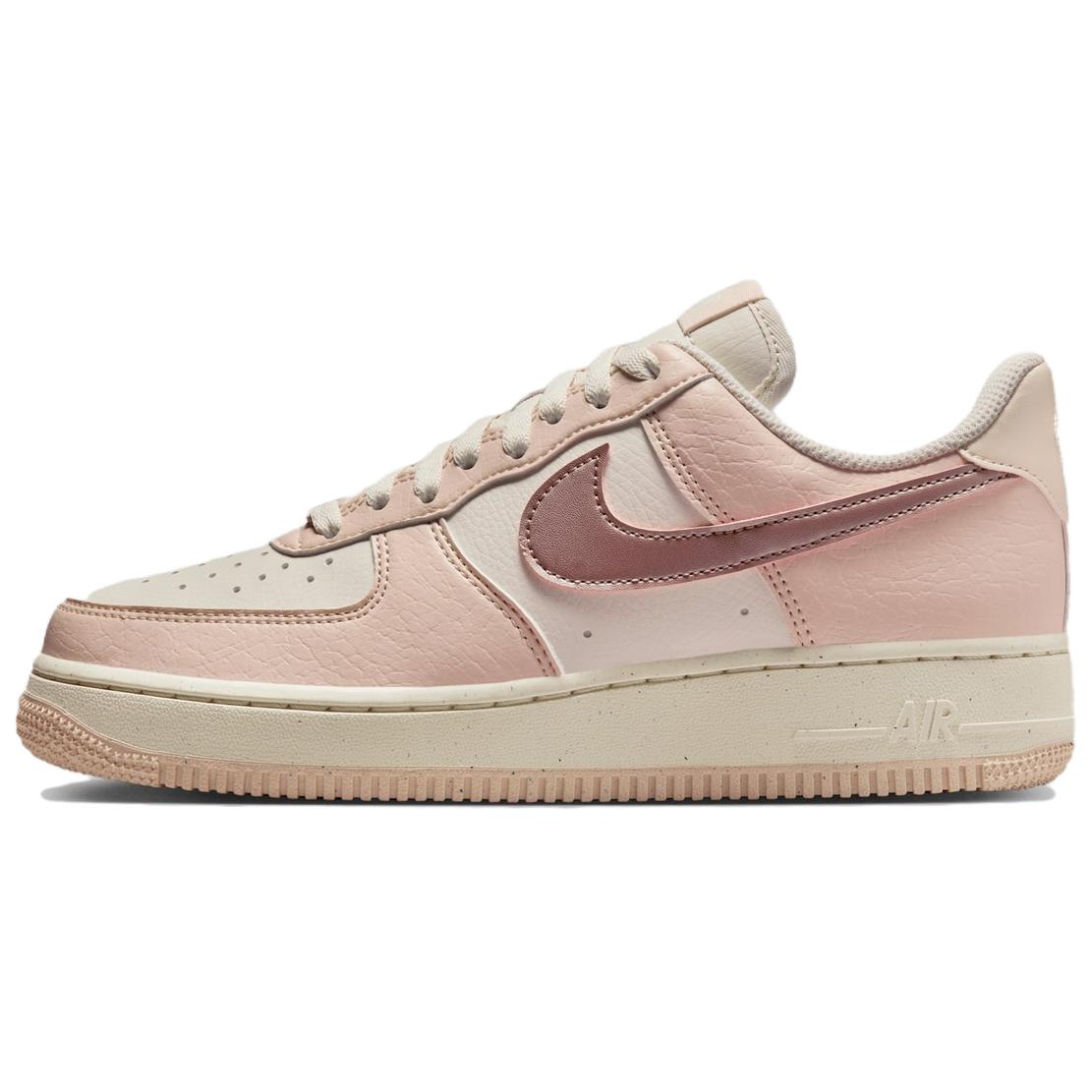 

Nike Air Force 1 Abrasion Resistant Low Top Skateboard Shoes Unisex Pink Sneakers IM2507-001 37.5 розовый