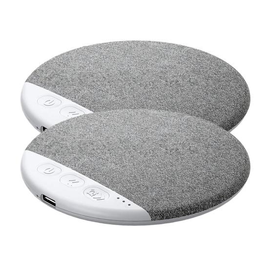 1/2Pcs Flat Under-Pillow Speaker with White Noise Sound Volume Control Auto-Off Timer Wireless Sleeping Bluetooth-compatible Pillow Speaker