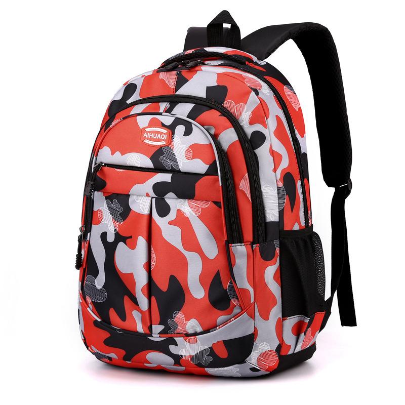 Lightweight Backpack Camouflage Backpack Primary and Junior High School Students' Schoolbag