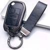 Zinc Alloy Leather Car Key Case Cover For Peugeot 208 308 T9 508 2008 For Citroen C4 For Opel Corsa Crossland X Auto Accessories