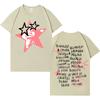 Chiara Oliver La Libreta Rosa Stampa Grafica T-shirt di Alta Qualità Uomo Donna Moda Estetica T-shirt Casual Cotone T-shirt Accogliente