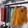 Men's Quick-Dry Nylon Stretch Swim Trunks: Loose, Plus-Size Beach Shorts for Vacation or Hot Springs.