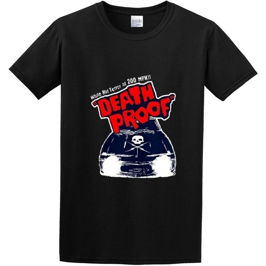 LUCKYBOY UNDERWEAR Men s Death Proof Quentin Tarantino Kurt Russell Movie T-Shirts Black S