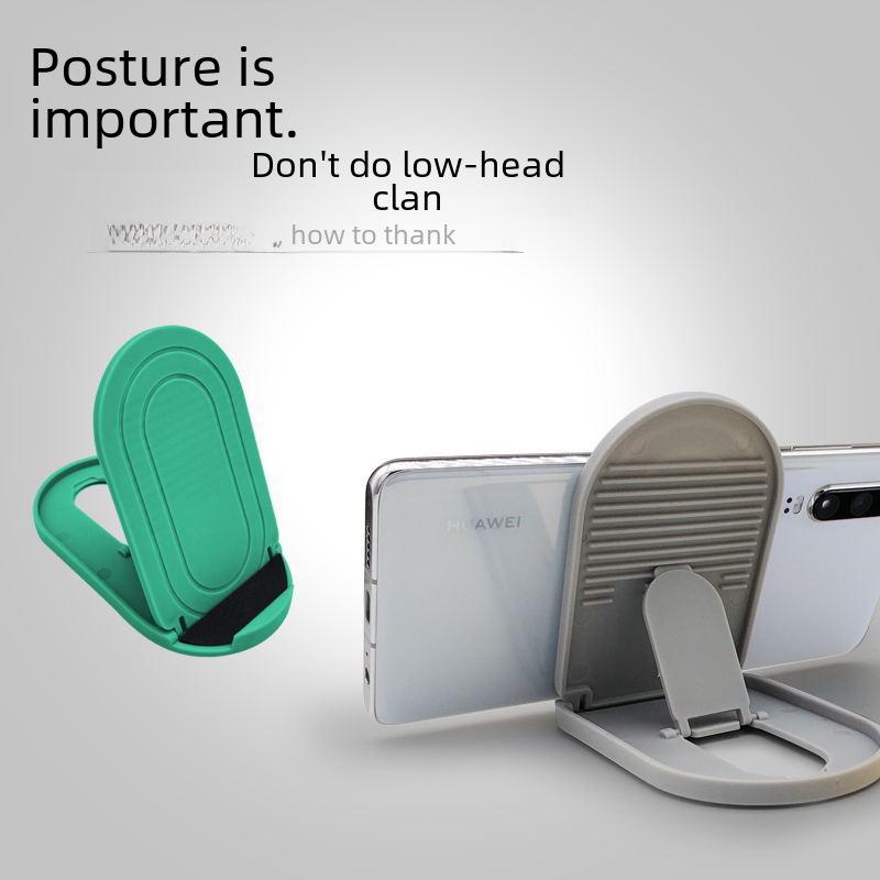 Adjustable Folding Stand for Mobile Phones and Tablets - Bedside or Desktop Use, Customizable with Logo