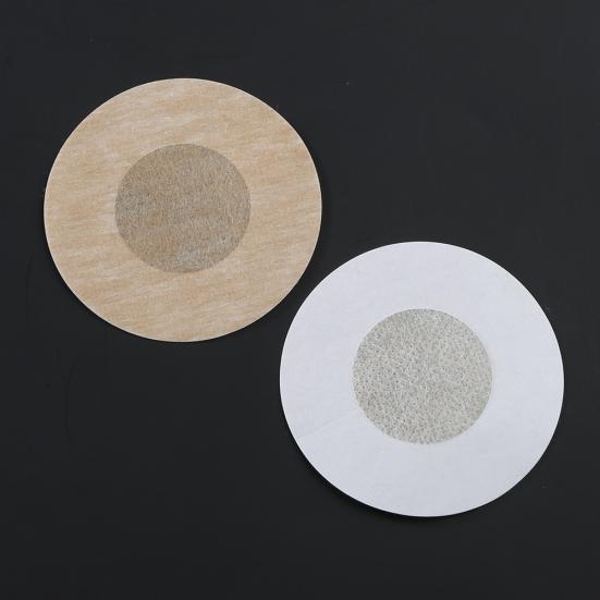 5 pares de fita invisível para levantar os seios femininos coração redondo sutiã adesivo capas para mamilos