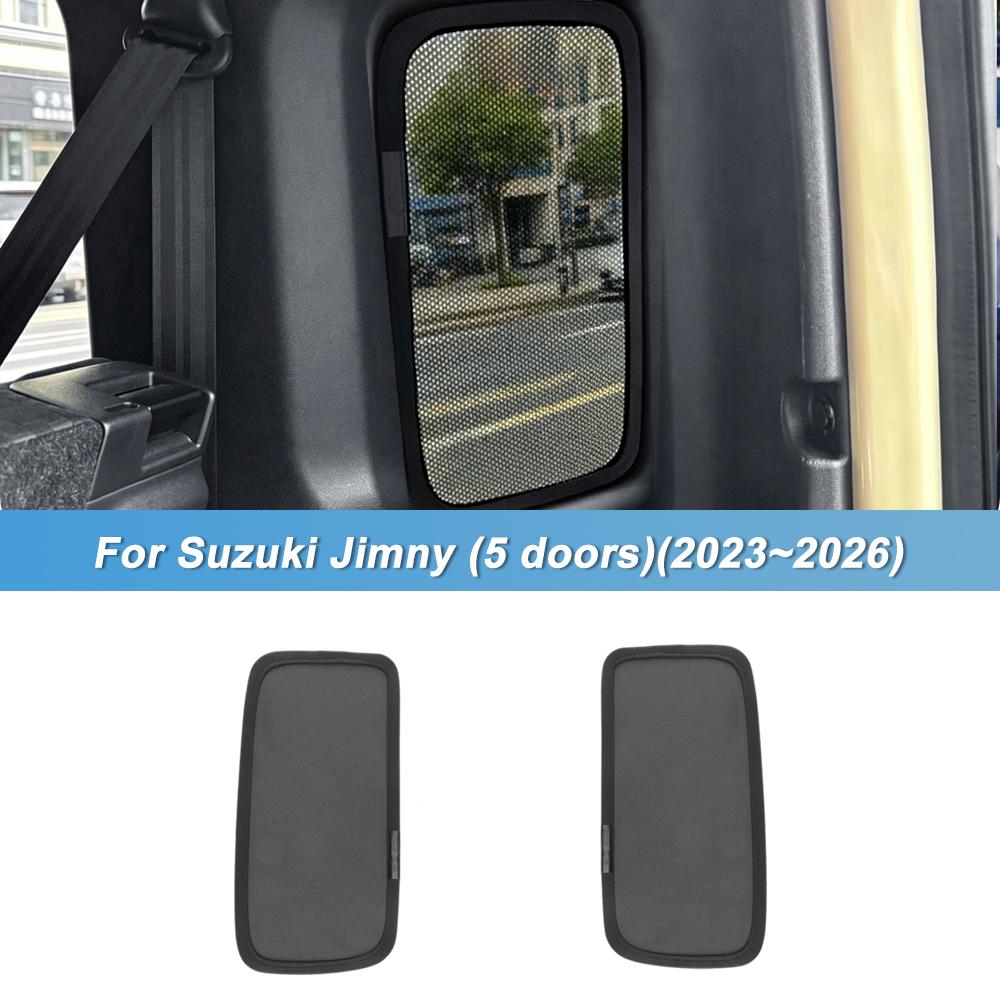 Tendalino Parasole in Rete Magnetica per Finestrino Auto per Suzuki Jimny JB64 JB74 JC74 2019-2024 2025 2026 3/5 Porte Finestrino Anteriore Posteriore Laterale Posteriore