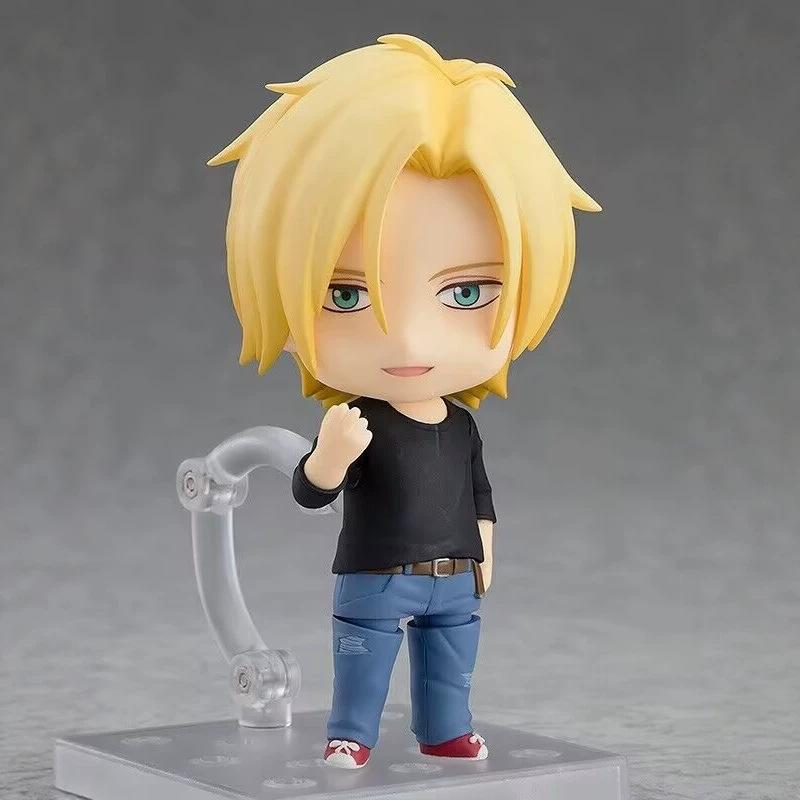 Banana Fish Nr. 1077 10cm Ash Lynx Gelenkig Bewegliche Gelenke Austauschbares Zubehör Ornament Anime Merchandise Sammlerfigur