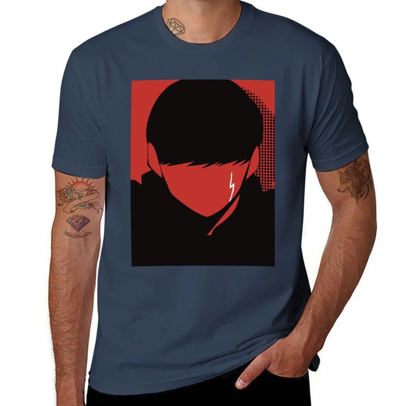 Mashle : Magic and Muscles Anime Characters : Mash Burnedead in Awesome Vintage Pop Art Design T-Shirt S