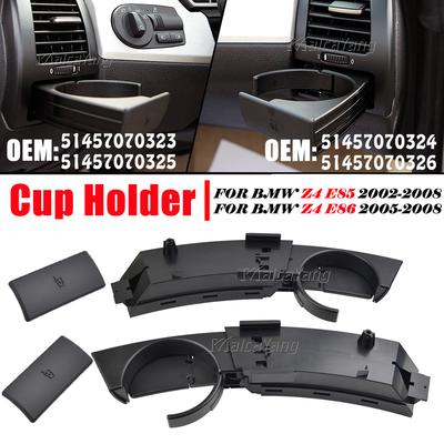 Car Styling For BMW Z4 E85 2002-2008 Z4 E86 2005-2008 Car Dashboard Cup Holder Front Left/Right 51457070323 51457070324