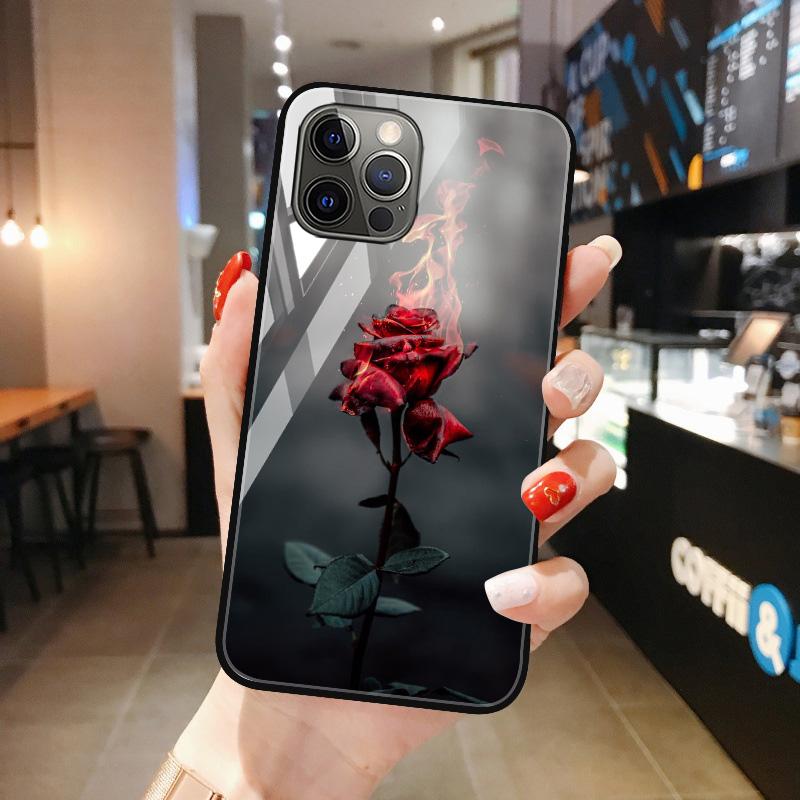 

Чехол для телефона из закаленного розового стекла для iPhone Samsung Galaxy OnePlus Oppo Xiaomi Redmi Note SA 7 8 9 10 11 12 13 14 20 21 22 53 Pro Max Plus Ultra Xiaomi Redmi Note 10 Pro