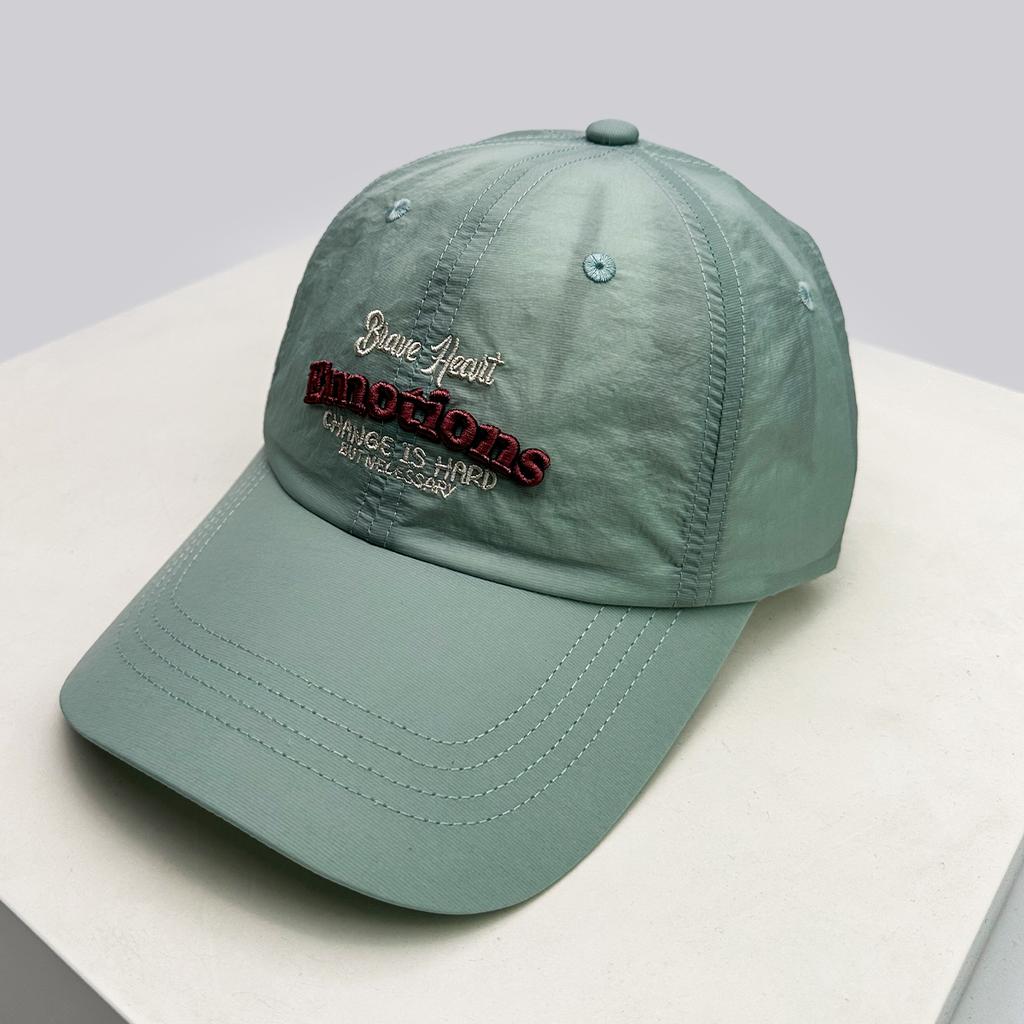 Baseball Stitching Stitched Embroidered Alphabet Dry Quick Drying Fast Women Men For Neutral Gender Fresh Caps Peaked Hats Breathable Outdoor