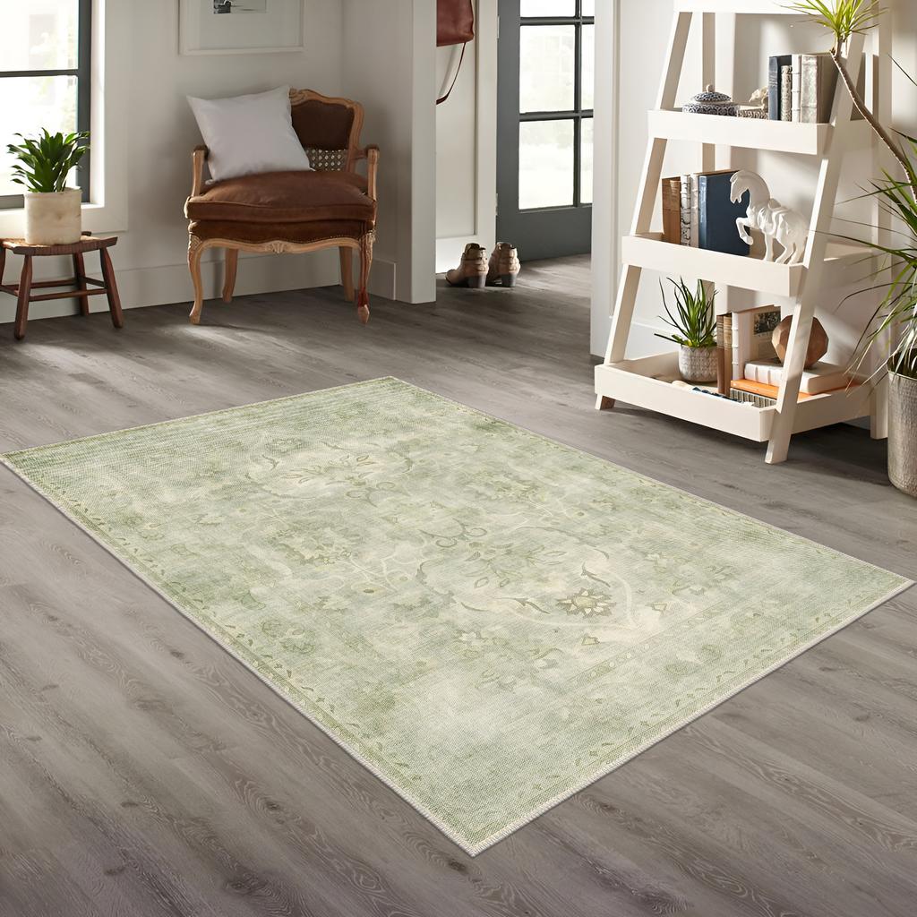Decorative Area Rugs, Rugs For Living Room, Machine Washable Rug, Non Slip Rug