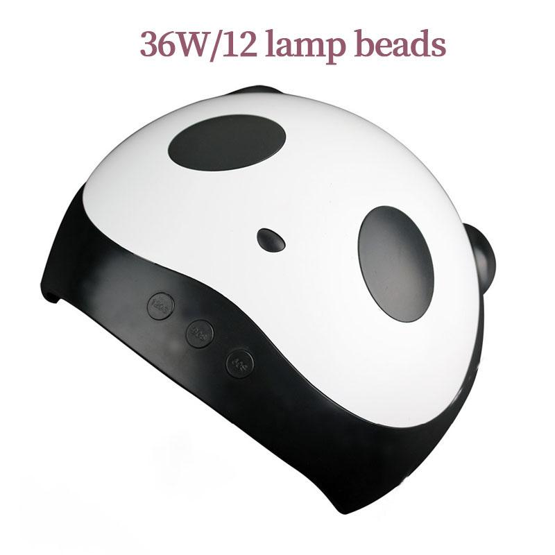 

LINMANDA Panda 12 УФ светодиодов для сушки гелевого лака для ногтей, лампа 36 Вт, аппарат для фототерапии ногтей, профессиональный маникюрный инструмент, салонное оборудование USB Plug