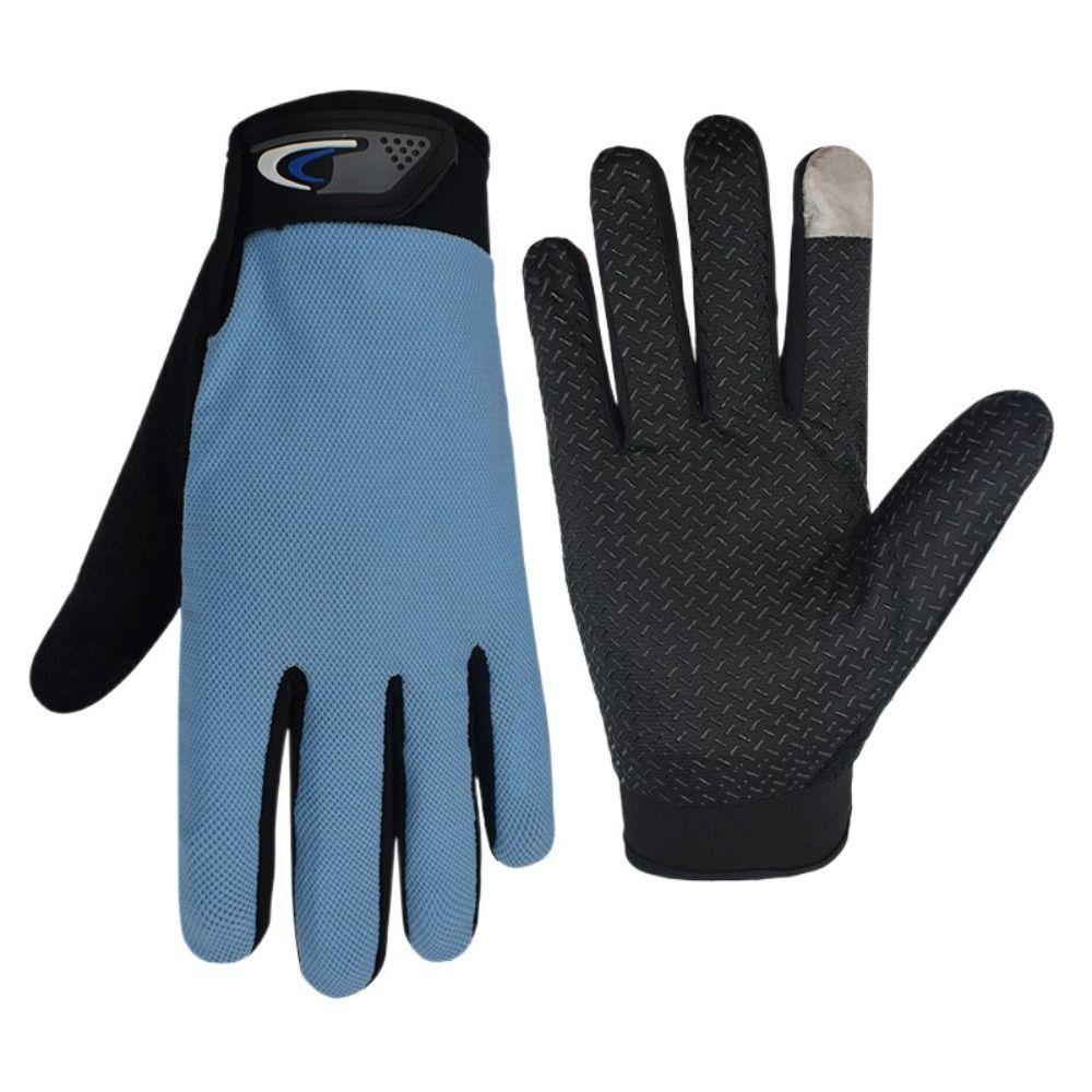 Full Finger Gloves Full Finger Bike Gloves Breathable Fishing Gloves  Outdoor