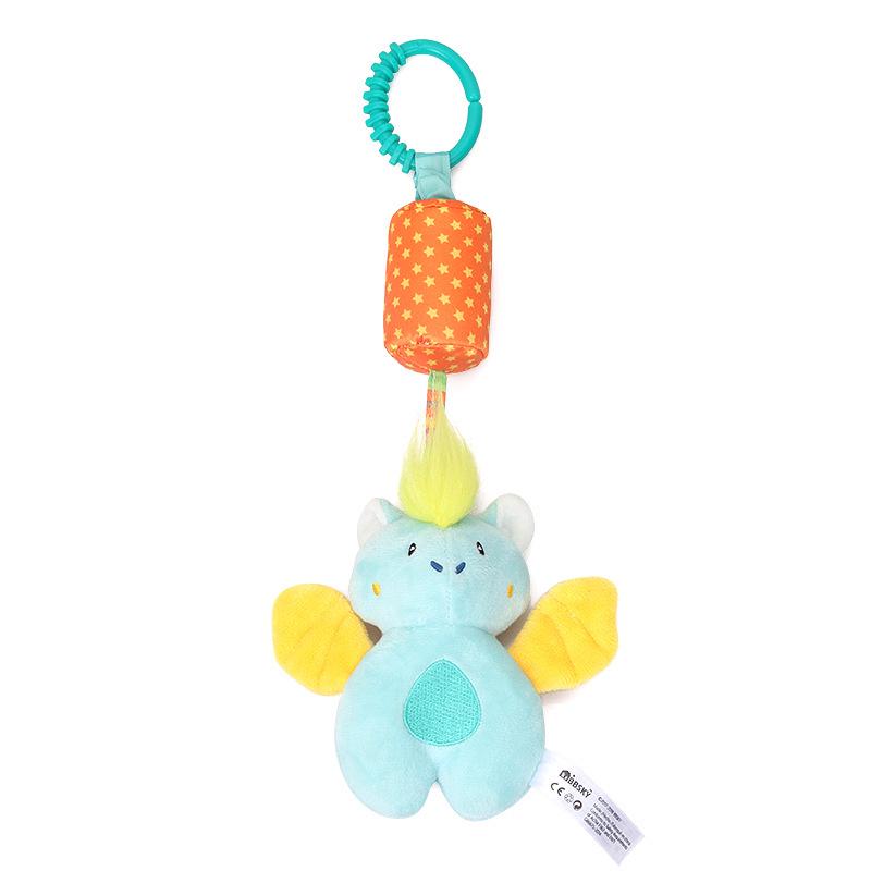 BBSKY Baby Animal Plush Wind Chime Ornament - Car & Bed Hanging Toy