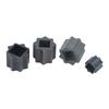 2Pcs Pneumatic Adapter Sleeve High Hardness Ball Valve Actuator Connecting Reducer Sleeve for Mechanical Equipment Maintenance