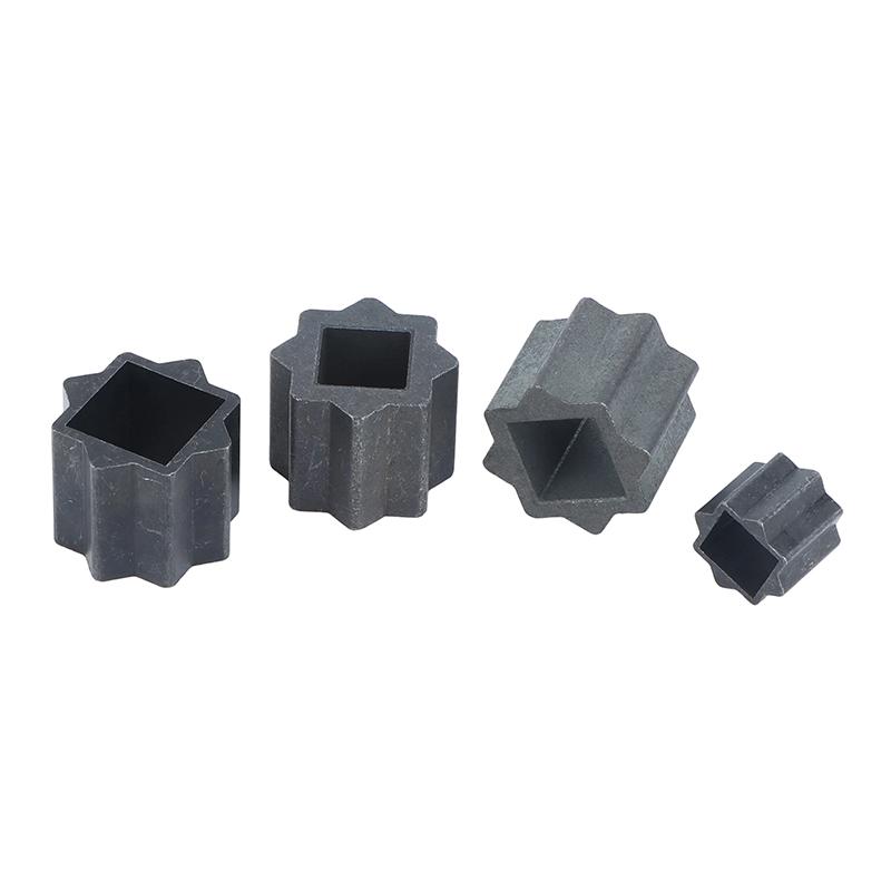 2Pcs Pneumatic Head Adapter Sleeve Actuator Connecting Sleeve Inner Square Outer Octagonal Sleeve Ball Valve Reducer Sleeves