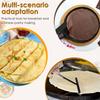 2 Stück Pfannkuchenschaber Spatel Edelstahl Pfannkuchenschaber und Spatel Set Teigverteilungswerkzeuge zum Kochen und Küchenhelfer