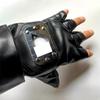 Kakashi Konoha Leather Performance Cycling Gloves with Ninja Logo